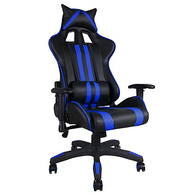 Игровое кресло iCar синий