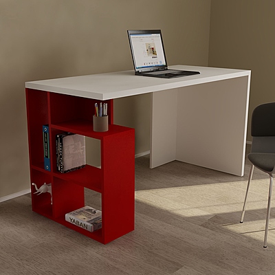 Письменный стол Labran красный