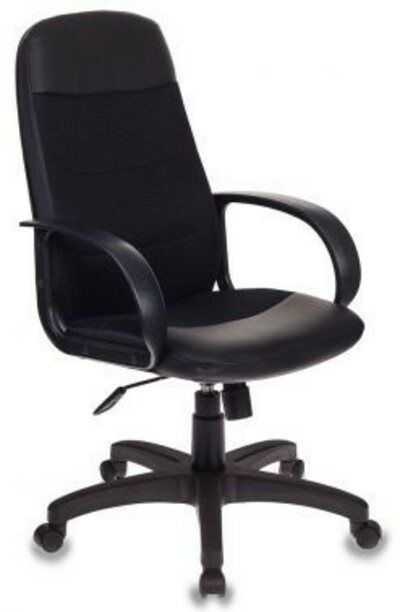 Кресло для руководителя  CH-808AXSN/LBL+TW-11 ИСКУССТ.КОЖА/СЕТКА