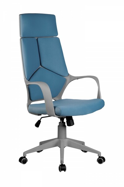 Кресло для руководителя  Riva 8989 (серый пластик)