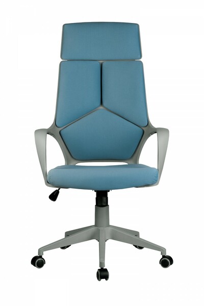 Кресло для руководителя  Riva 8989 (серый пластик)