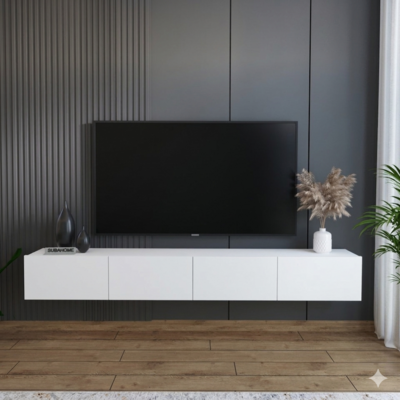 Тумба под тв Omega 200 белый